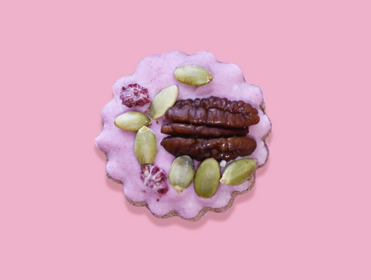 Pecan with Stawberry