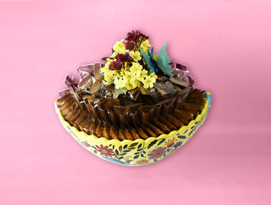 CF - Resin Floral Bowl With Layer - 2