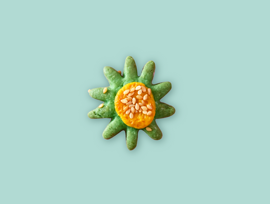 Salty Flower Sesame Biscuit