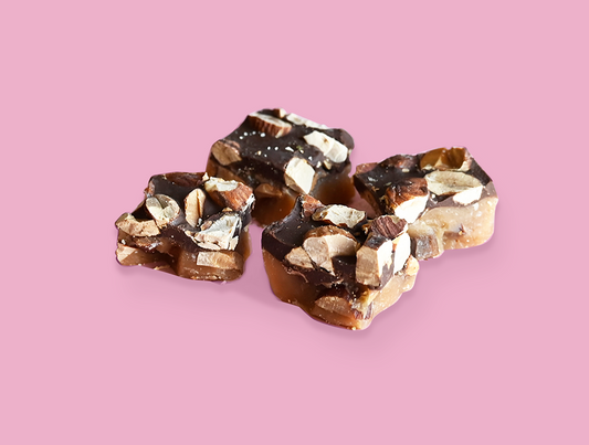 Toffee Almond With Chocolate Biscuit